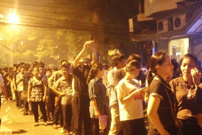 Đêm trắng bên nhà tang lễ viếng Đại tướng Võ Nguyên Giáp